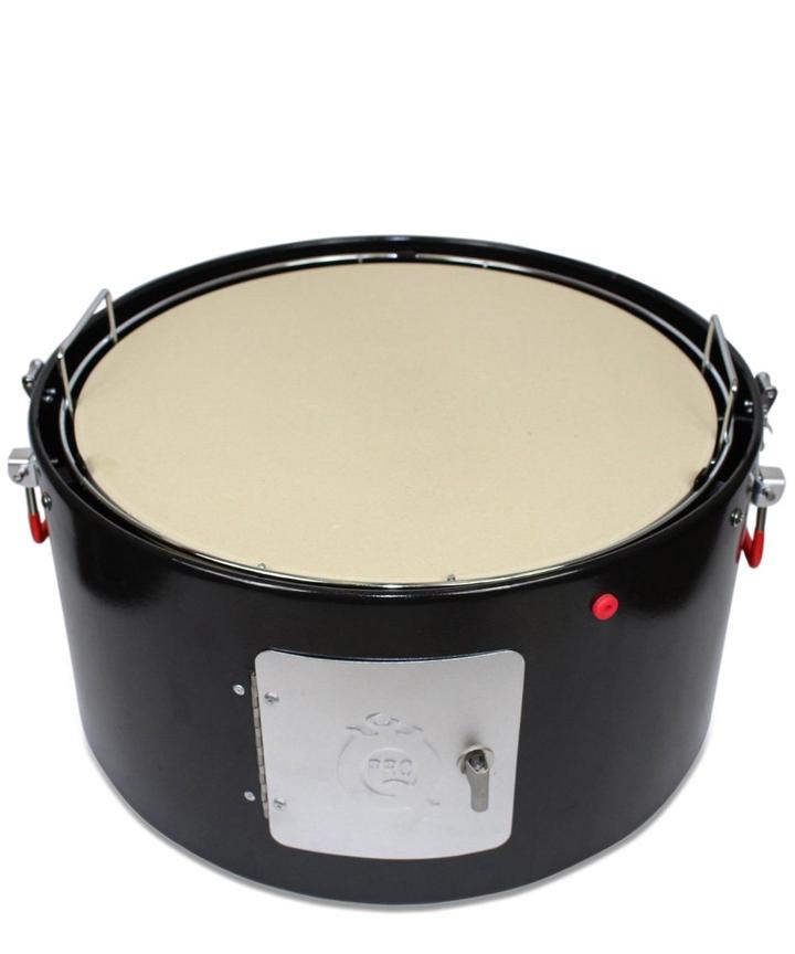 ProQ Pizza Stone + S/ Steel Carry Rack