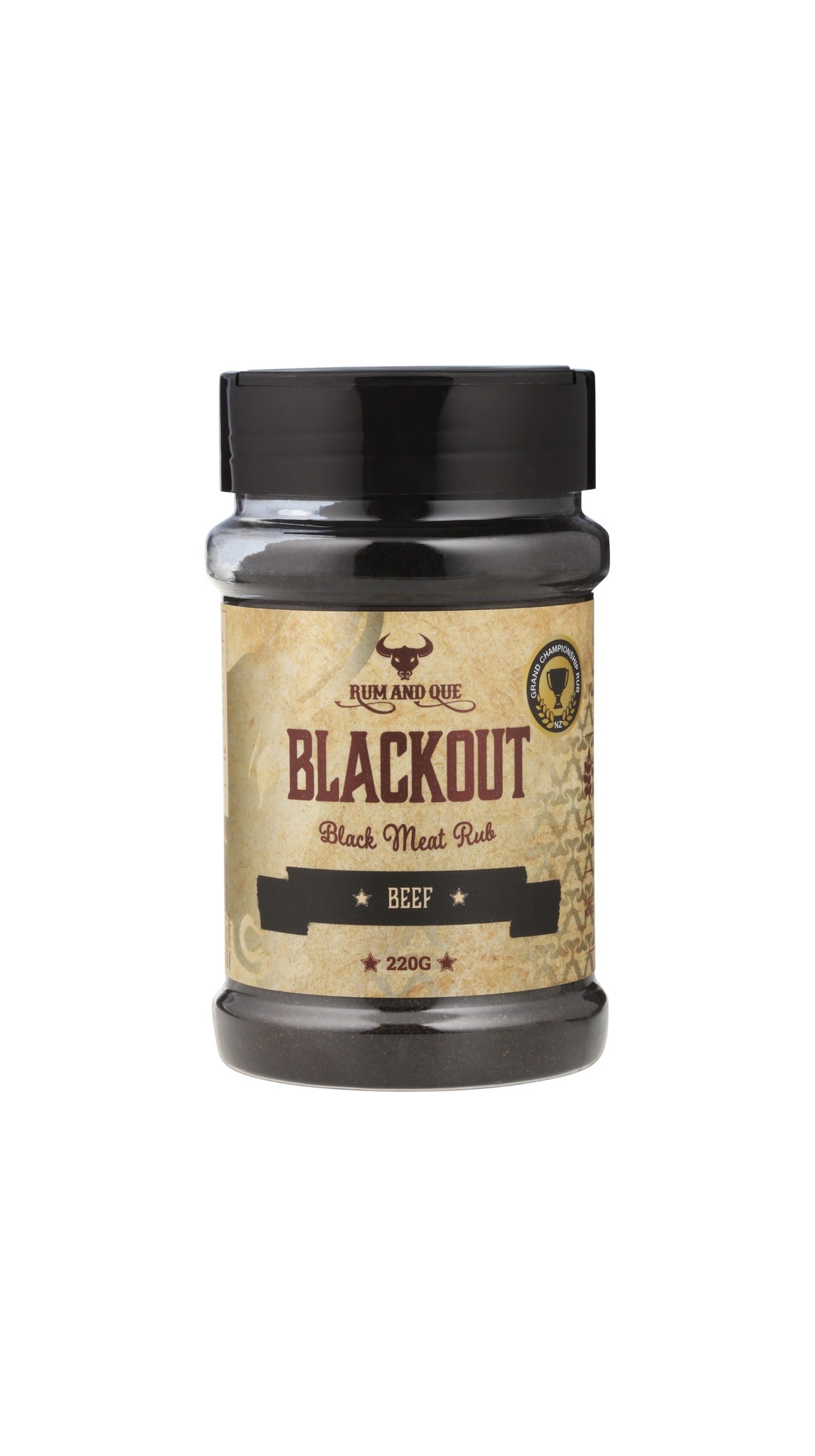 Rum And Que - Black Out BBQ Rub