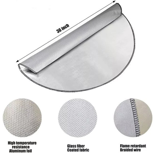 PureQ "Deck Mate" Deck Heat Protector Mat
