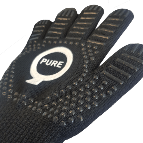 PureQ "HotFuzz" Heat Resistant Nomex BBQ Gloves