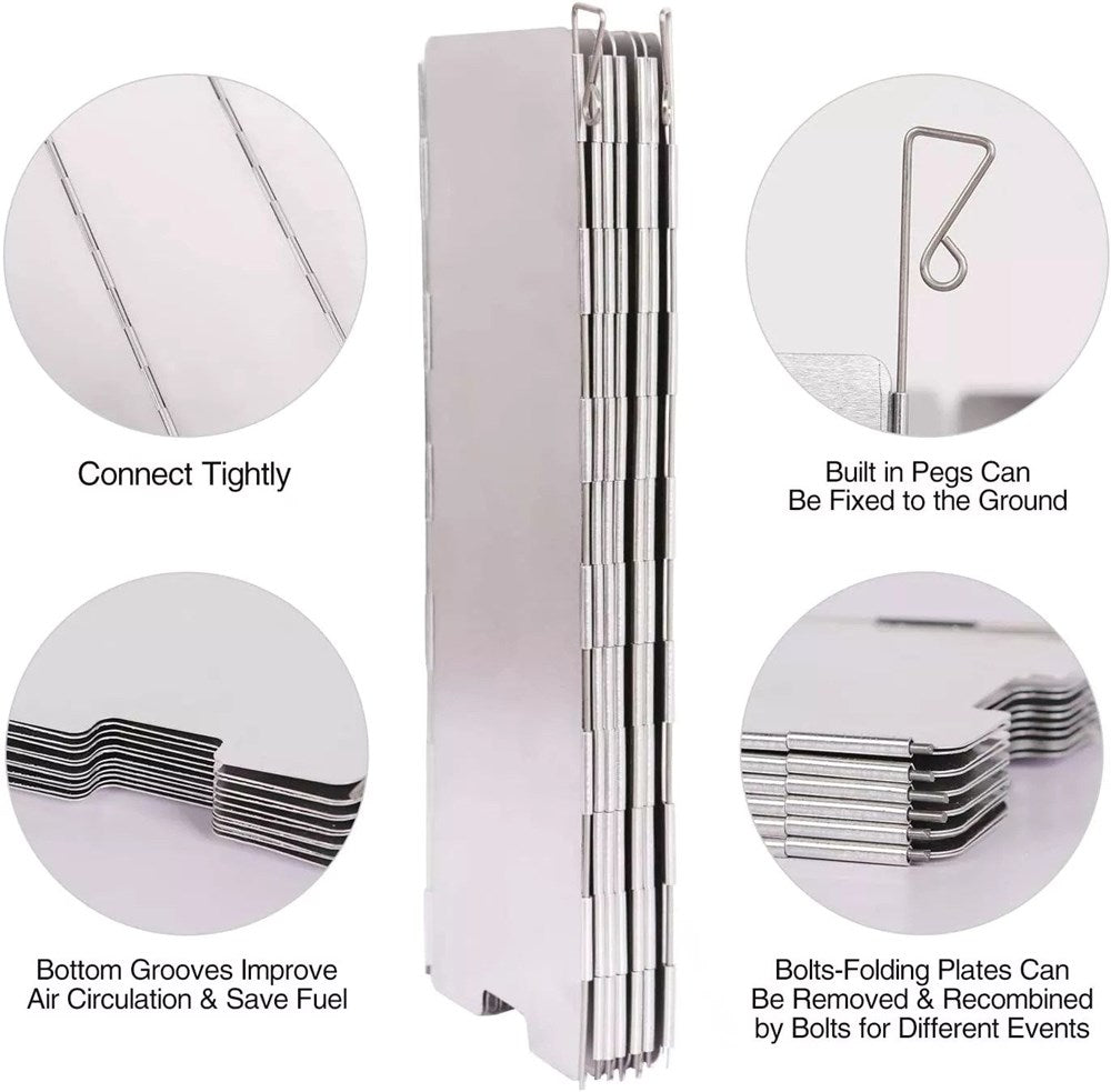 PureQ "Screener" Portable Wind Break