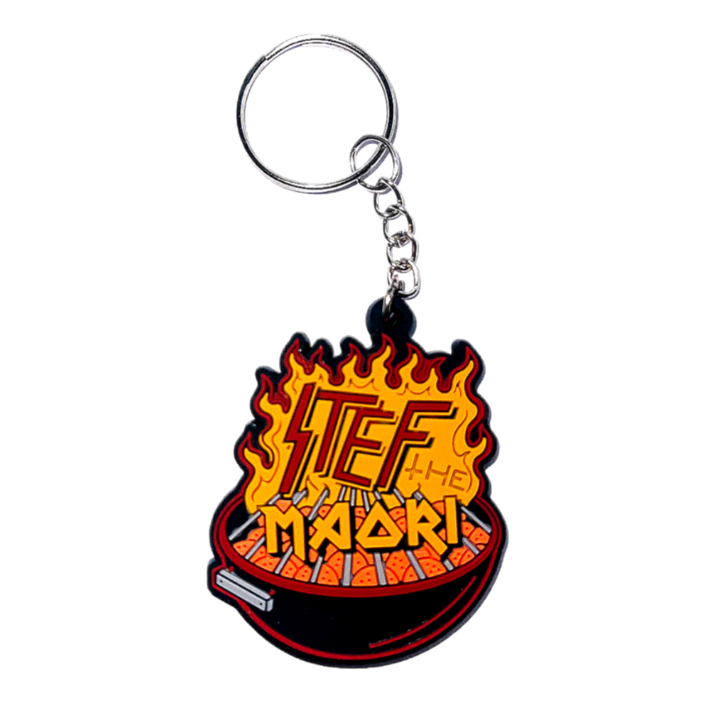 Stef The Maori - Rubber Keyring
