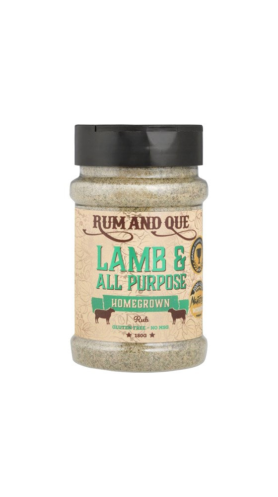 Rum And Que - Homegrown All Purpose BBQ Rub