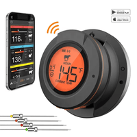 Thumbnail for PureQ Man O' War 2 Wireless Through Lid BBQ Thermometer