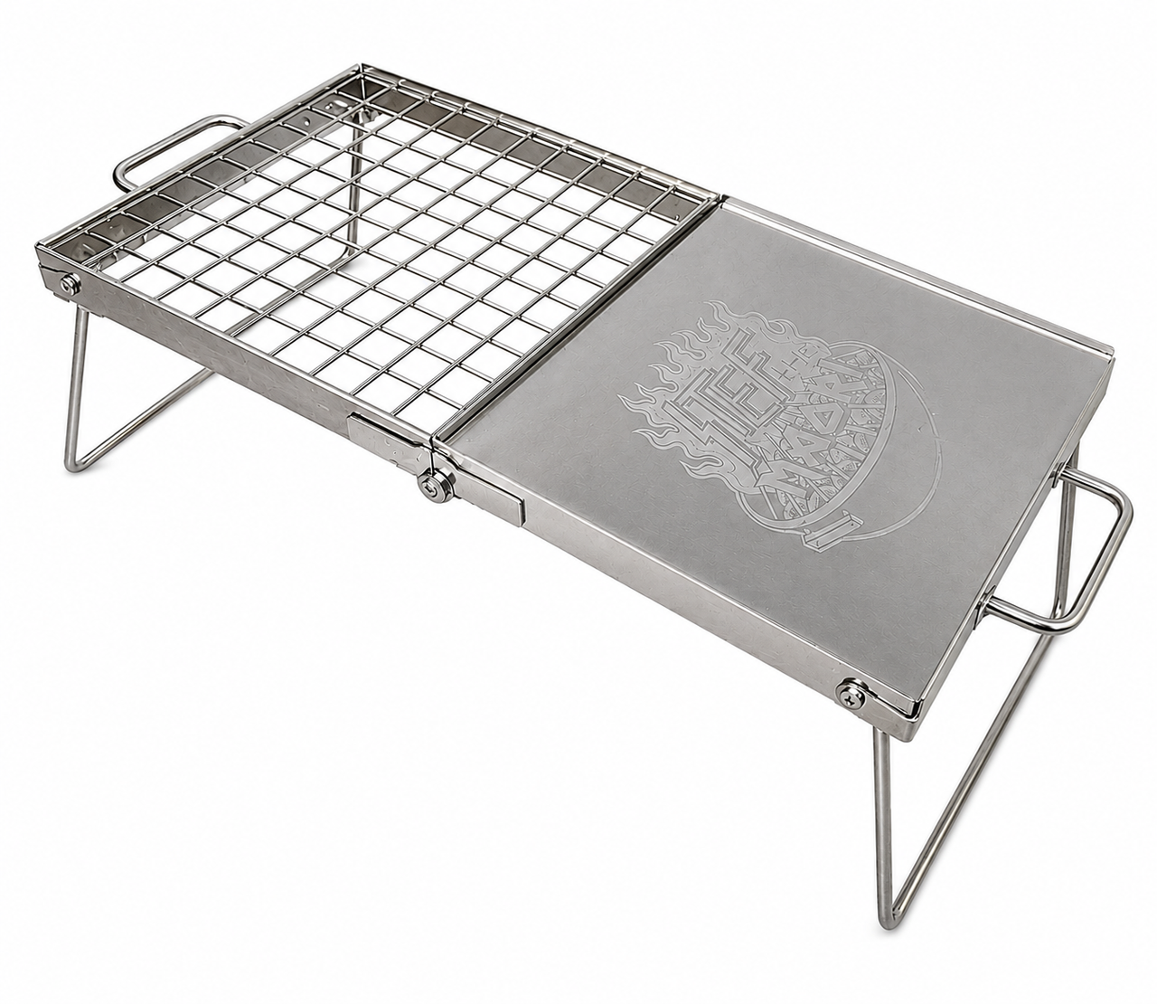 Stef The Maori - Ahi Fold - Stainless Fold Out Grill