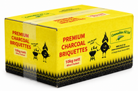 Thumbnail for Commodities NZ - Premium Charcoal Briquettes (10kg)
