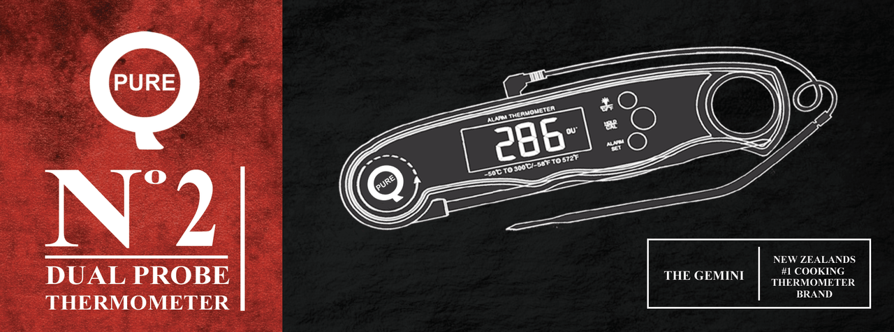PureQ "Gemini" Dual Probe Instant Read Thermometer