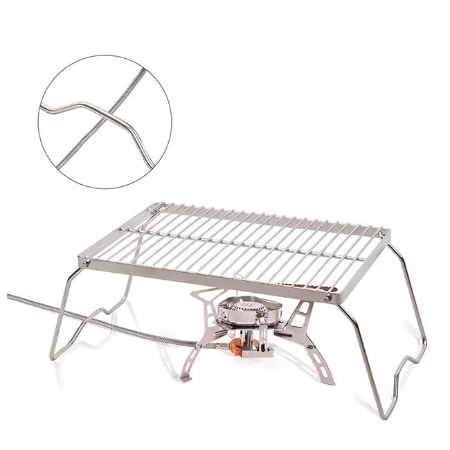 PureQ "Beach Burn" Portable Over Fire Grill