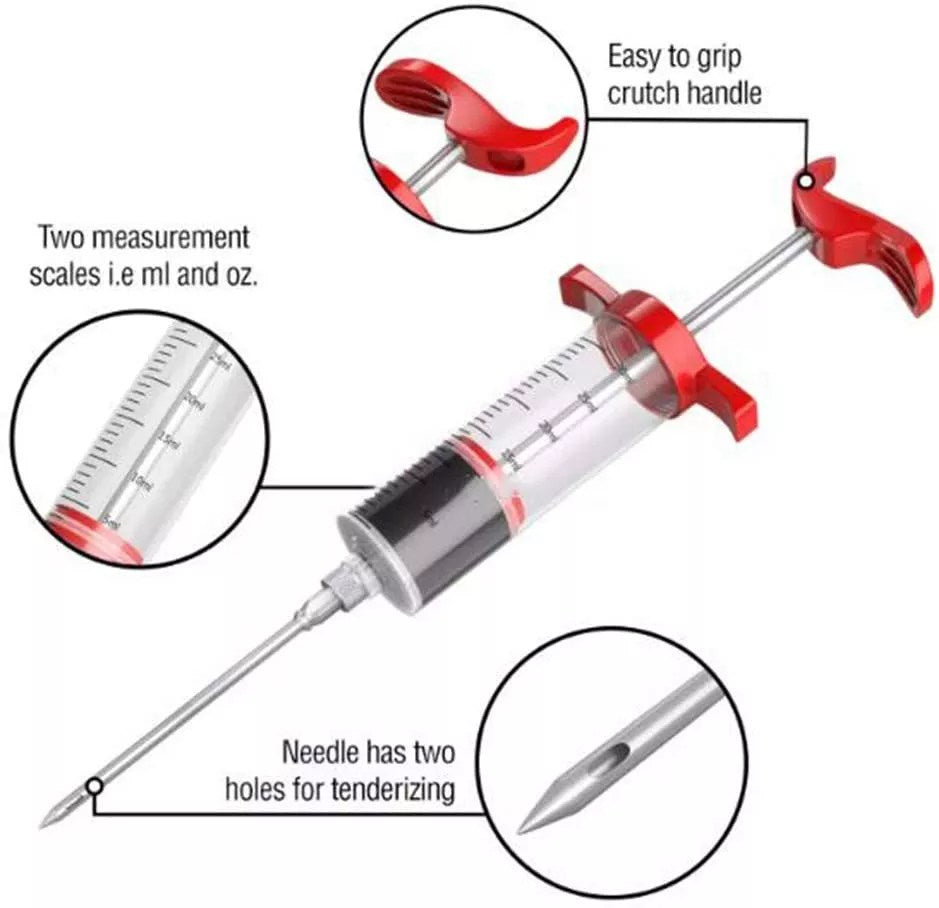 PureQ "Injector" Meat Marinade Injector