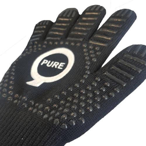 PureQ "HotFuzz" Heat Resistant Nomex BBQ Gloves