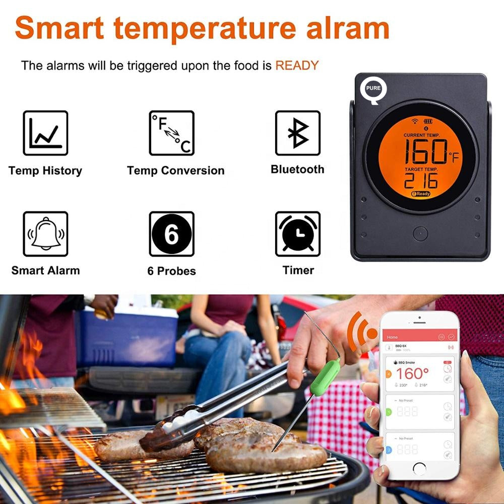 PureQ "Sentinel" Digital Bluetooth Thermometer