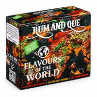 Thumbnail for Rum And Que Flavours Of the World Gift Box with Korean, Tuscan and Thai Satay
