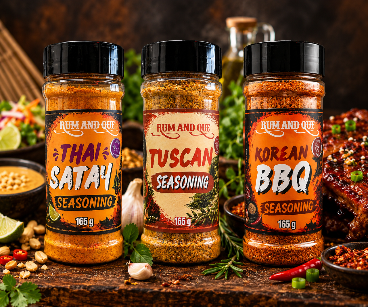 Rum And Que - Flavours of the World Gift Box
