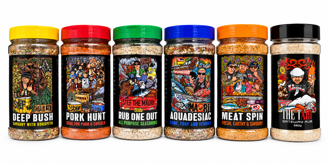 Stef The Maori - Rub Combo Pack