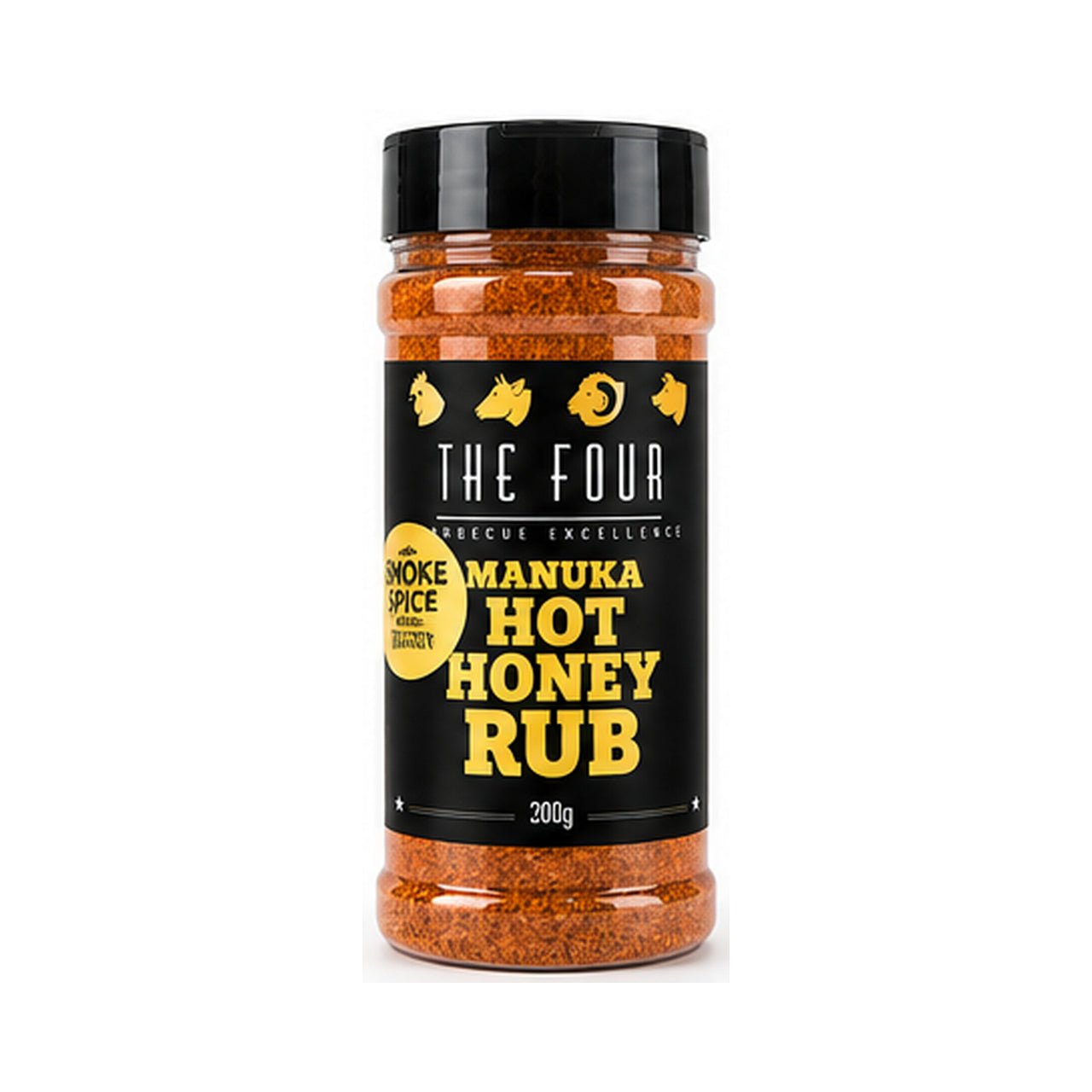 The Four Saucemen - Manuka Hot Honey Rub BBQ Seasoning