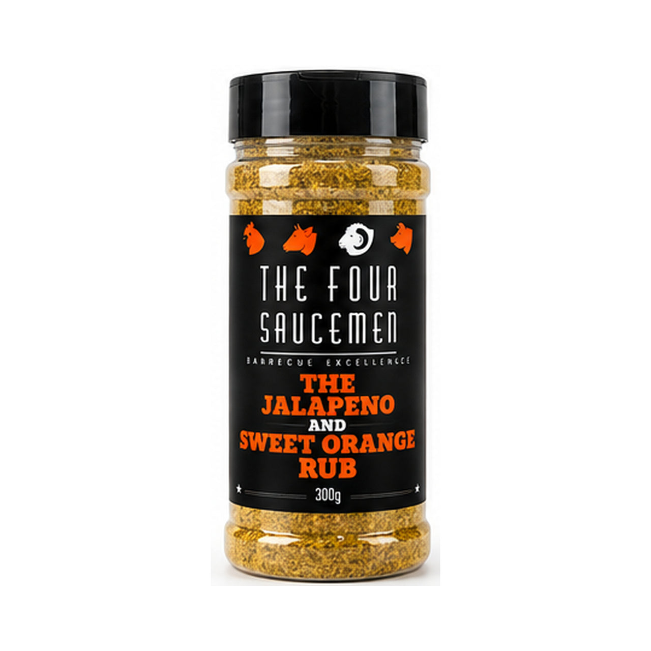 The Four Saucemen - The Jalapeno & Sweet Orange Rub BBQ Seasoning