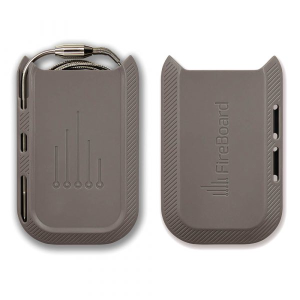 FireBoard 3-pk storage pouches Grey, Red & Black
